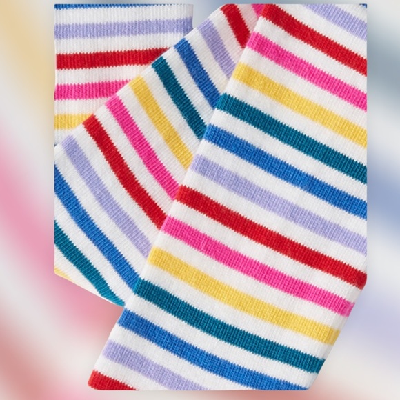 Hanna Andersson Rainbow Happy Footed Tights size 80-90cm - Picture 2 of 7